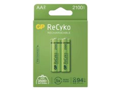 Batéria AA (R6) nabíjací 1,2V/2100mAh GP Recyko 2ks