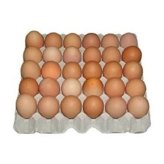 Plato na vajcia z nasávanej kartonáže na 30 ks vajec
