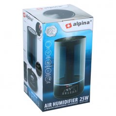 ALPINA Zvlhčovač vzduchu s LED displejem 4,3 L černáED-247412