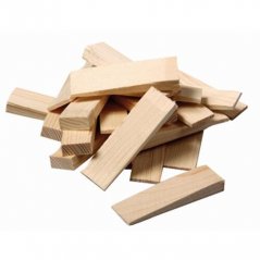 klínek montážní dřev. 80x25x10-3mm (20ks)