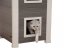 Dvoupatrová bouda pro kočky z EKO plastu KERBL EMILA 49x55x82 cm