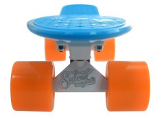 Penny board 22 SULOV® NEON SPEEDWAY sv.modrý-oranžový