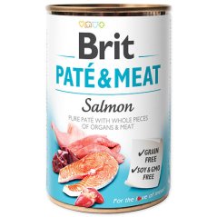 BRIT Paté & Meat Salmon balení 400 g