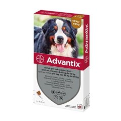 BAYER - Advantix - Spot on proti klíšťatům pro psy od 40 do 60 kg