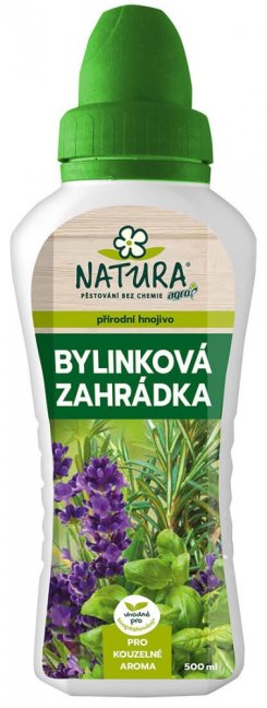 hnojivo NATURA kvapalné bylinková záhradka 0,5l 0,5l