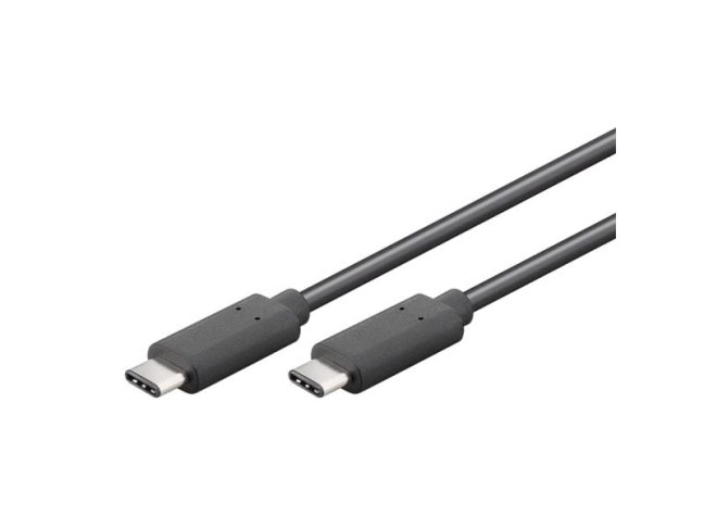 Kábel USB 3.1 C/USB C konektor 1m čierny