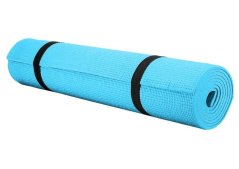 Jógamatka podložka na cvičení 172x61x0,4cm modrá