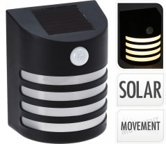 PROGARDEN Solární světlo nástěnné se senzorem pohybu KO-DX2100150