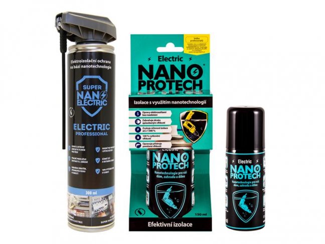 Sprej antikorozní NANOPROTECH ELECTRIC PROFESSIONAL 300 ml
