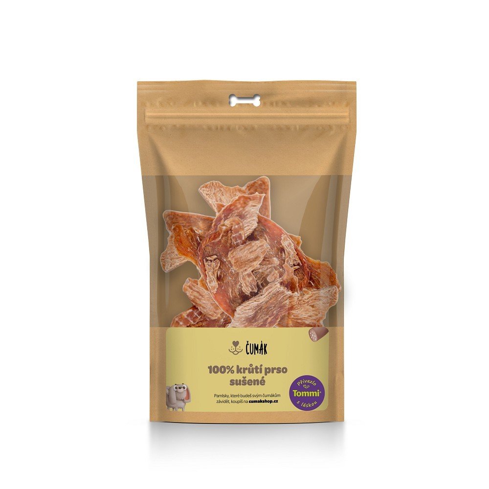 Čumák 100% morčacie prsia, sušené 100g
