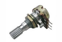Potenciometer 10K/N mono 6/20mm