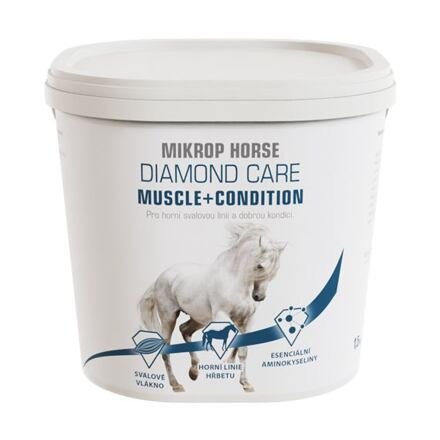 MIKROP - Horse Diamond Care - Muscle + Condition - Pro horní svalovou linii a dobrou kondici 3kg