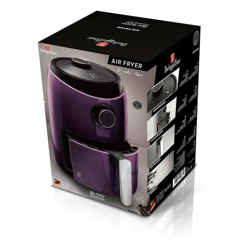 BERLINGERHAUS Horkovzdušná fritéza 1350 W Purple Metallic Line BH-9207