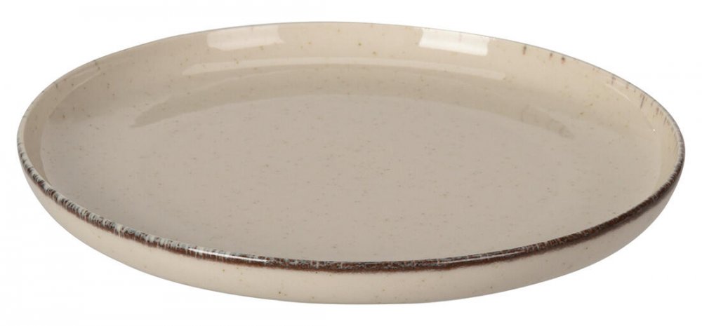 tanier dezertný 19cm porcelánový BÉŽ, HN lem