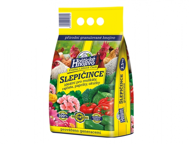 Slepičince Hoštická granulované 25kg