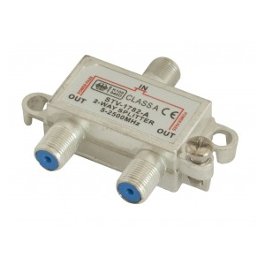 Satelitný rozbočovač 2x 5-2450MHz priechodný