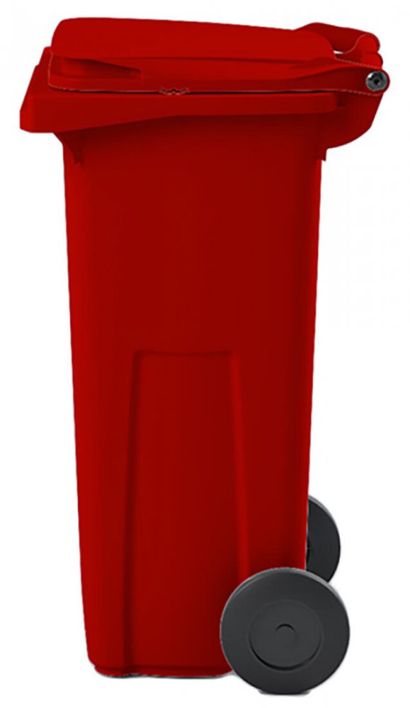 nádoba na odpadky PH červený 120l