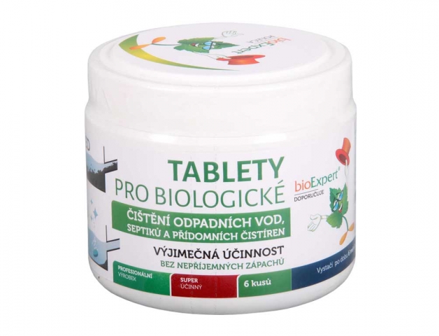 Tablety do septiku BIOEXPERT šumivé 6ks