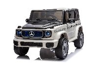 Detské elektrické auto Mercedes EQG biela/white