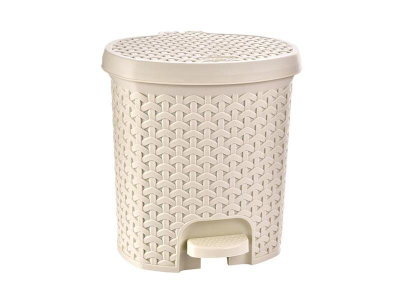 Kôš odpadkový ORION Ratan 11,5 l Beige
