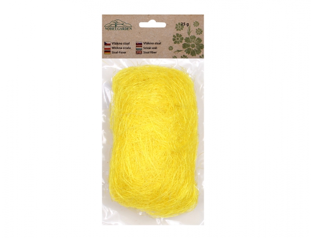 Vlákno sisalové žlté 25g