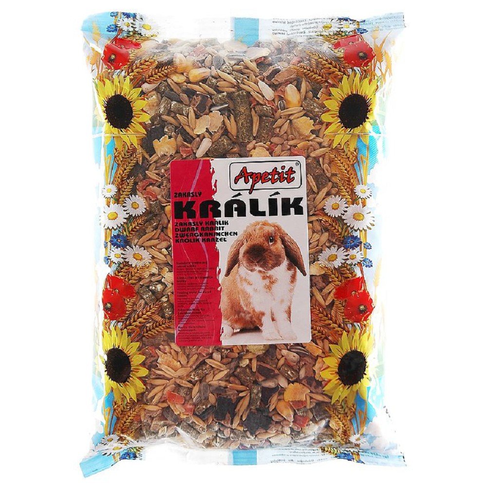 Apetít zakrpatený králik, 6x 800g, cena za 1ks