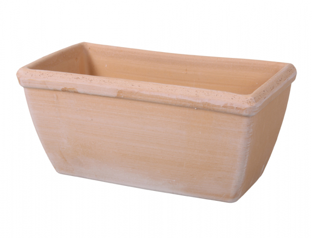 Truhlík Antik keramický svetlá terakota antique 30x14x16cm terakotová
