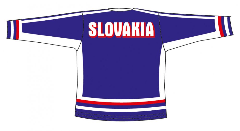 Hokejový dres SR 5, modrý M