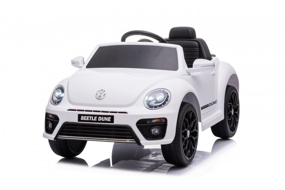 Detské elektrické auto Volkswagen Beetle biela/white