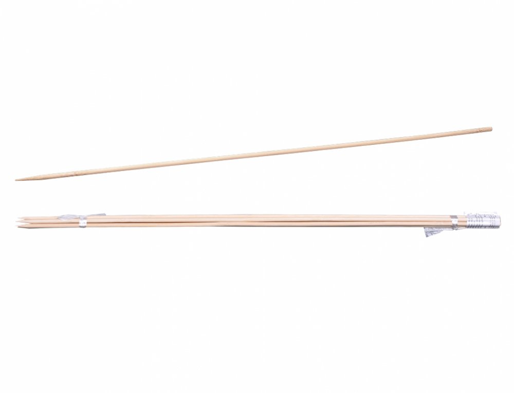 Opora BAMBUS štiepaná prírodné 5ks 7mm 90cm