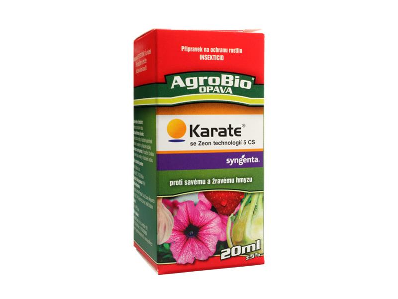 Prípravok proti hmyzu AgroBio Karate so Zeon technológiou 5 CS 20 ml