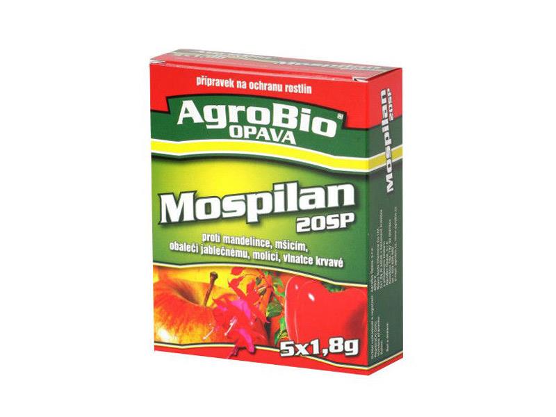 Prípravok proti voškám a moliciam AgroBio Mospilan 20 SP 5x1.8g