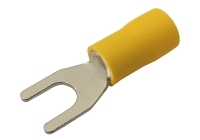 Vidlička 5.3mm, vodič 4.0-6.0mm žltá
