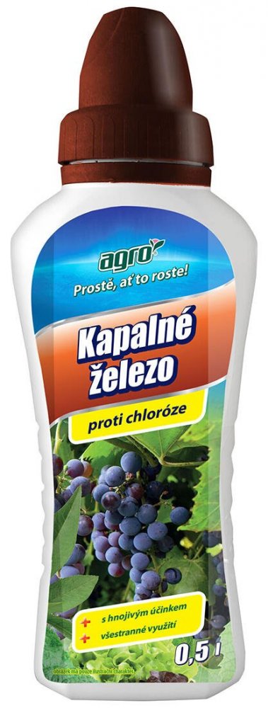 hnojivo AGRO kvapalné železo 0,5l