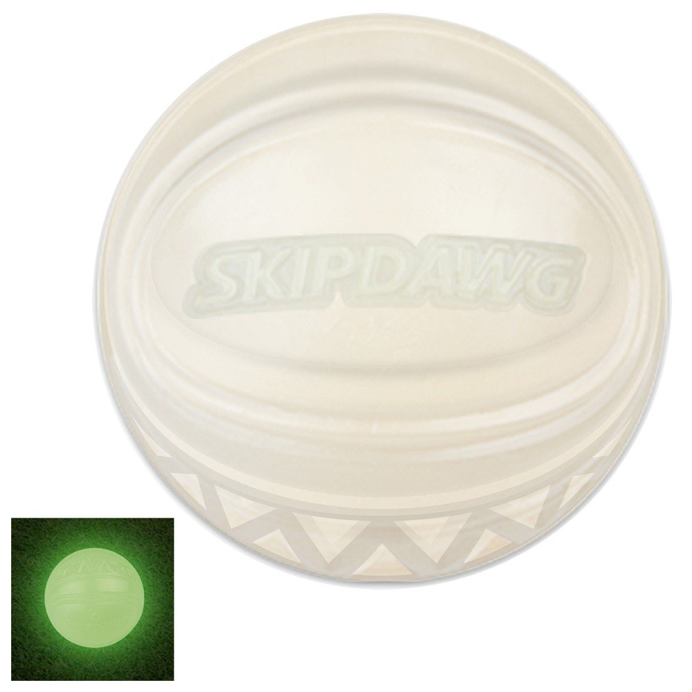 GiGwi Skipdawg Neon Glow Ball žiariaca lopta