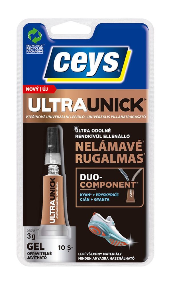 lepidlo sekundové 3g ULTRAUNICK gél