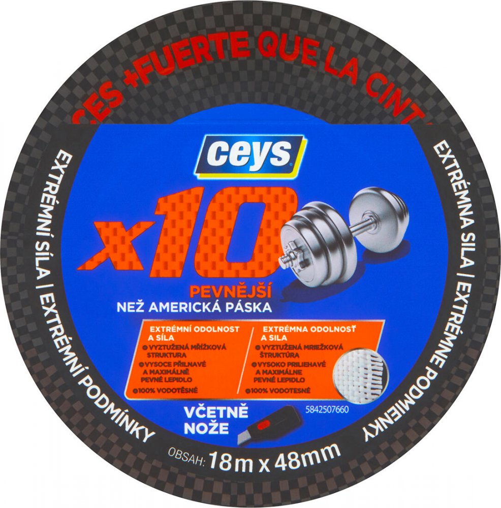 páska univerzálny 48mmx18m PROFI x10 CEYS
