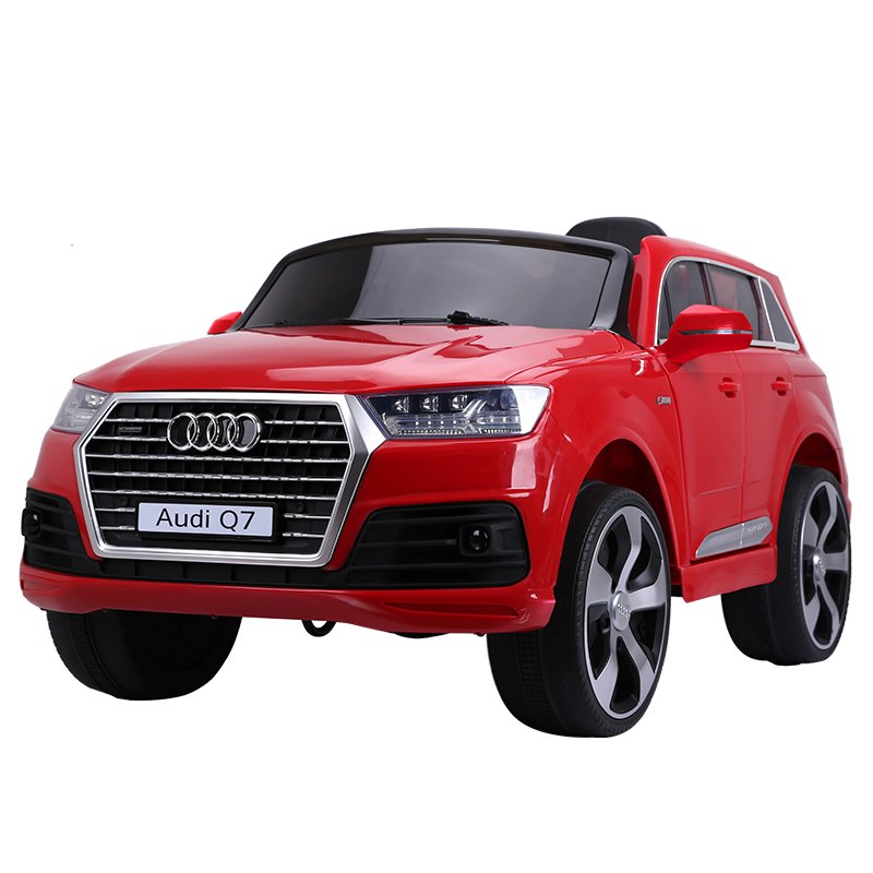 Detské elektrické auto Audi Q7 červená/red