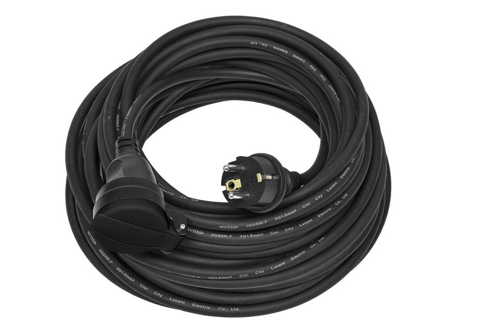 prívod predlžovací 20m, IP44, 3x1,5mm2