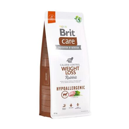 BRIT Care Dog - Hypoallergenic Weight Loss - Rabbit - Hypoalergénna receptúra králik a ryža 3kg