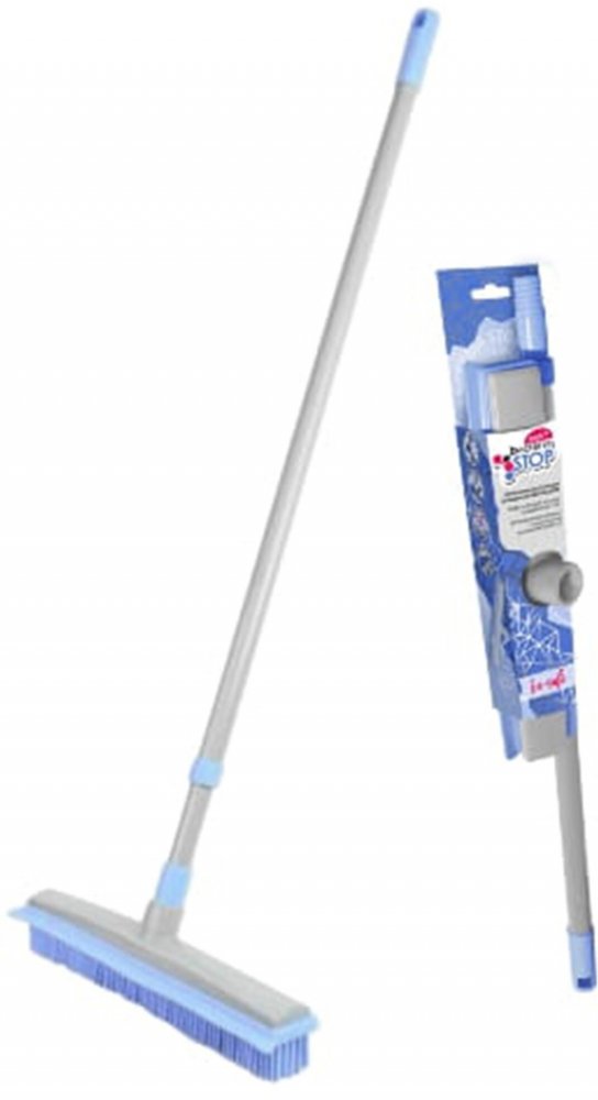 smeták gumový 31cm s telesk. násadou 120cm PRESTIGE