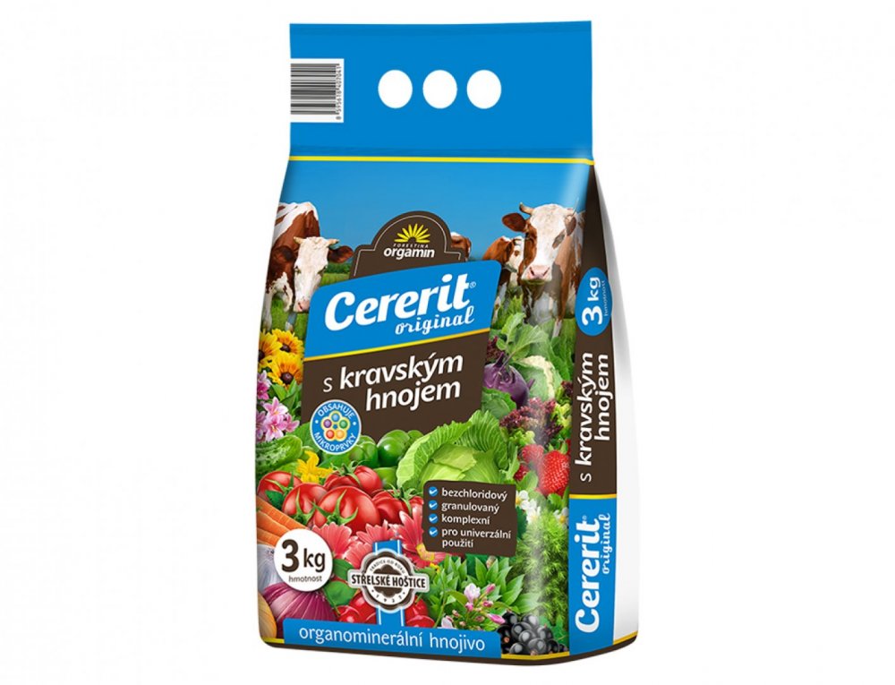 Hnojivo CERERIT FORESTINA s kravským hnojem 3kg