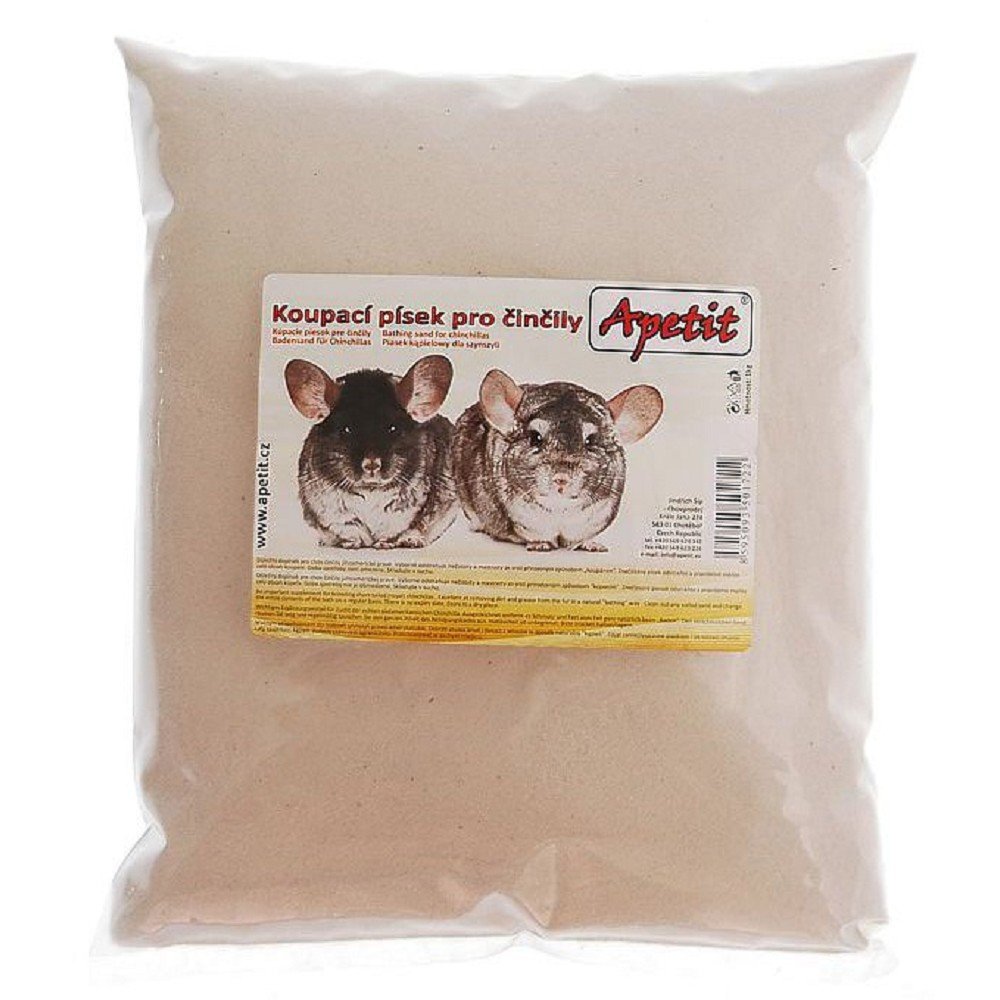 Apetít piesok pre činčily, 6x 1kg, cena za 1ks