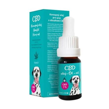 ZELENÁ ZEMĚ - CBD olej pro psy 5%