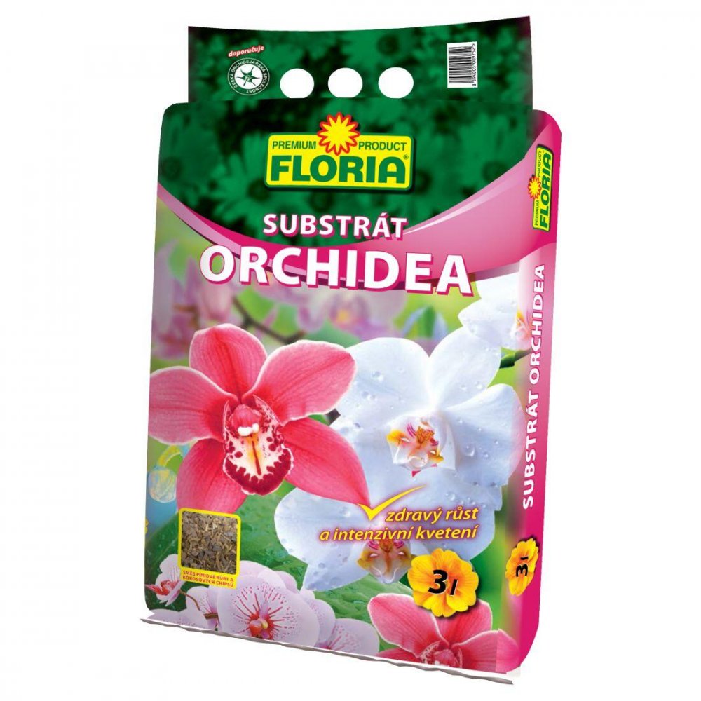 substrát pre orchidey FLORIA 3l