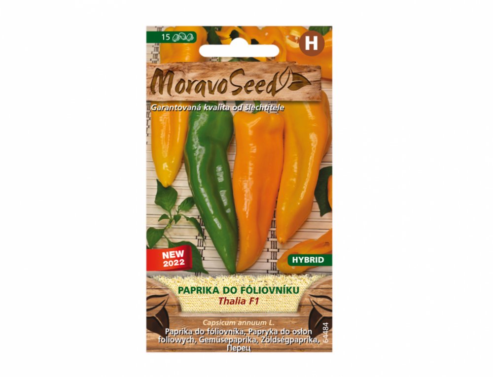 Paprika zeleninová THALIA F1 - hybrid, do fóliovníka 64484