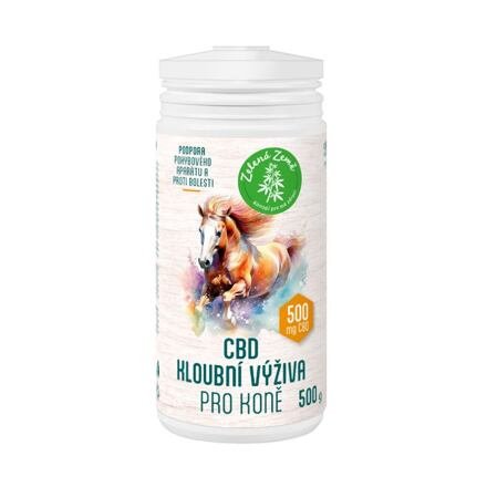 ZELENÁ KRAJINA - Kĺbová výživa pre kone s CBD