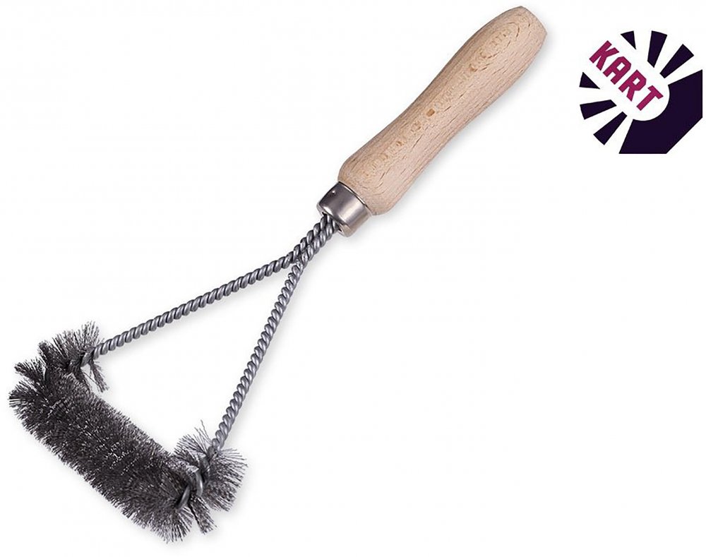 kefa na čistenie grilu drôtený