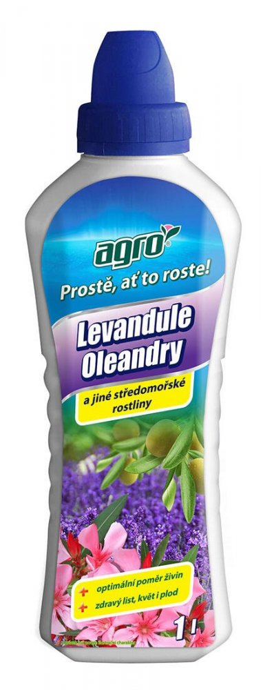 hnojivo AGRO kvapalné pre levandule a oleandre 1l