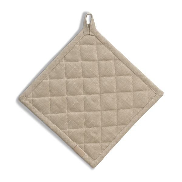 KELA Podložka pod hrniec Puro 55% bavlna/45% ľan prírodný 20,0x20,0cm KL-12812